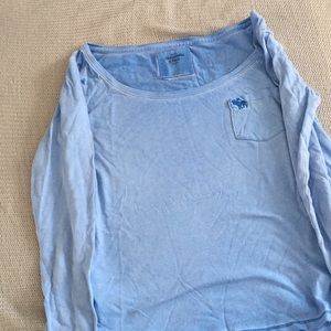 Abercrombie light blue long sleeve T-shirt . Small